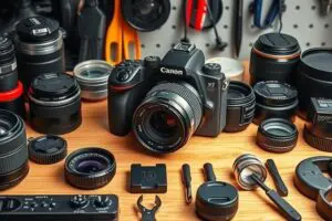 Fotocamera onderhoud en reparatiehandleiding