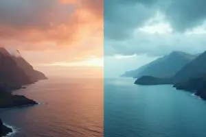 Essentiele nabewerling van foto's