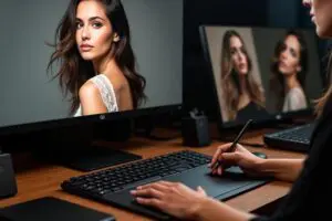 Hoe crop je foto's van modellen?