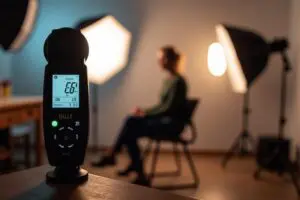 Hoe werkt een flash meter?