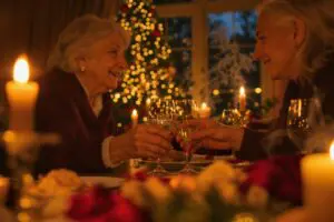 Kerstdiner fotograferen