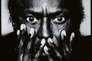 foto van Miles Davis (1985) door Anton Corbijn