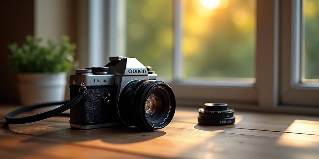 Kan een analoge lens op digitale camera?