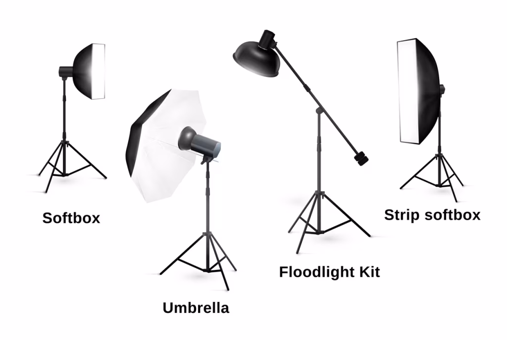 lichtset voor fotografie