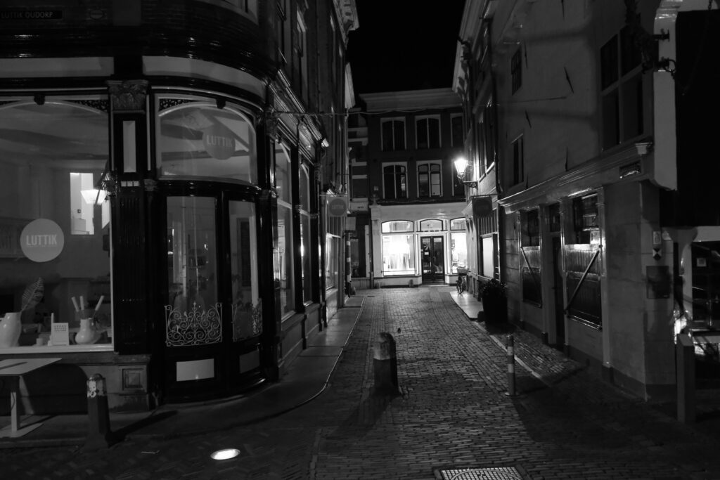 nachtfotografie in de stad