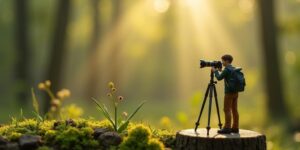 Spelen met Perspectief: Miniatuurfotografie in de Natuur