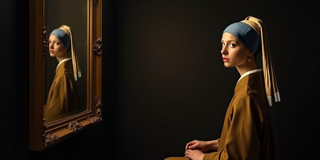 Fotografische herinterpretaties van klassieke schilderijen