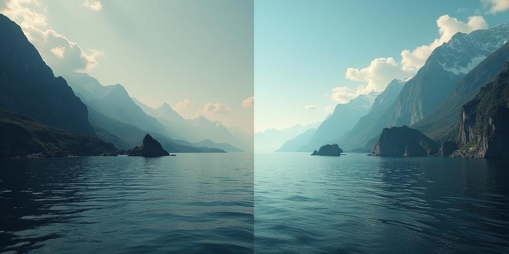 Niet-lineaire toonmapping en lokale contrastversterking