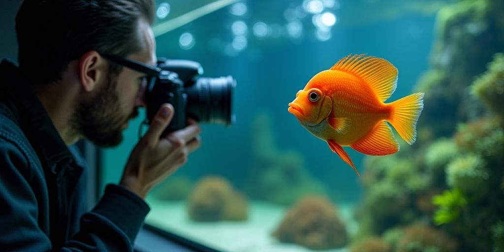 Aquariumvissen fotograferen