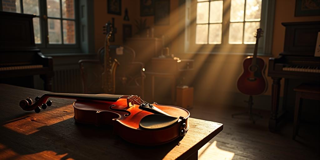 Muziekinstrumenten fotograferen