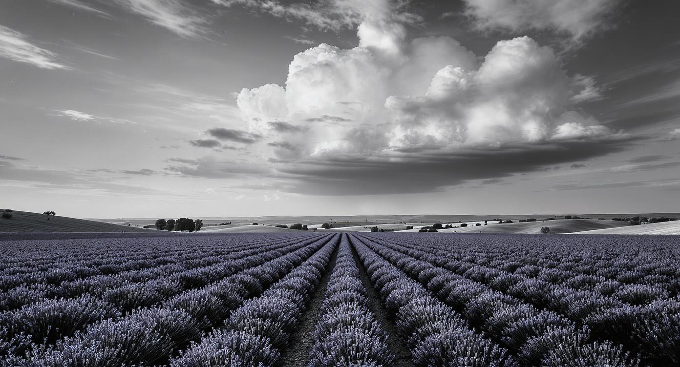 Landschappen fotograferen in zwart-wit