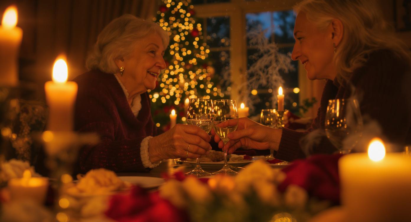 Kerstdiner fotograferen