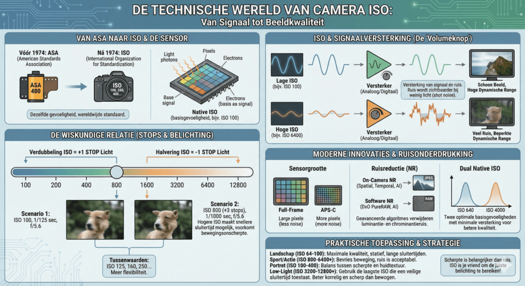 infographic over ISO
