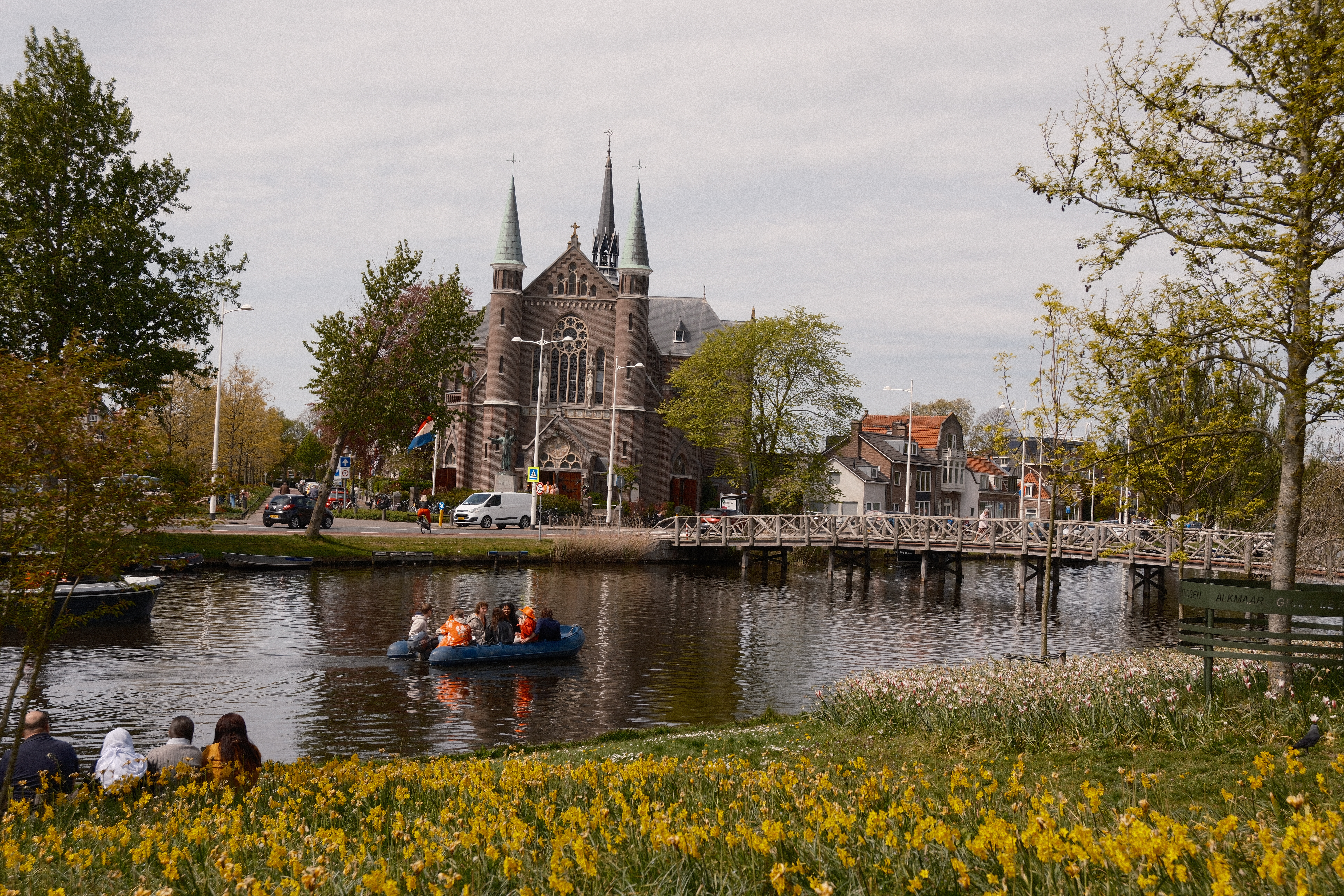 Koningsdag gefotografeerd met Nostagic Neg (Fujifilm-simulatie)