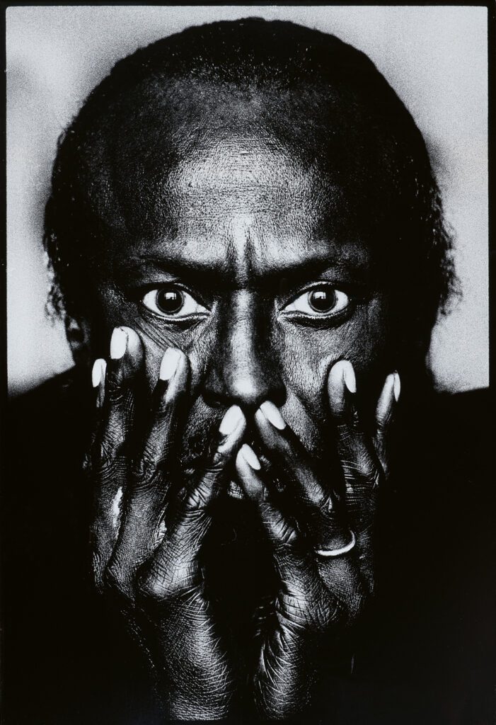 foto van Miles Davis (1985) door Anton Corbijn