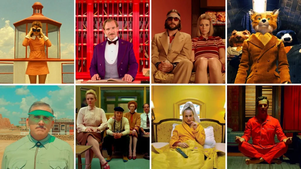 Wes Anderson films met focus op kleur