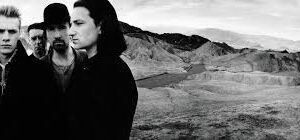 Foto van album Josua Tree van U2 door Anton Corbijn. Bono