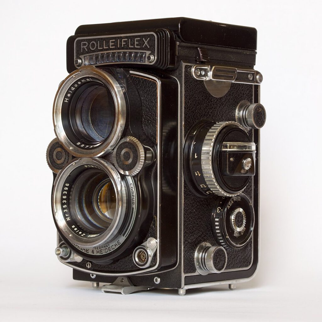 afbeelding van de Rolleiflex