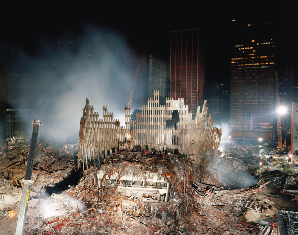 foto meyerowitz na aanslag Twin Towers